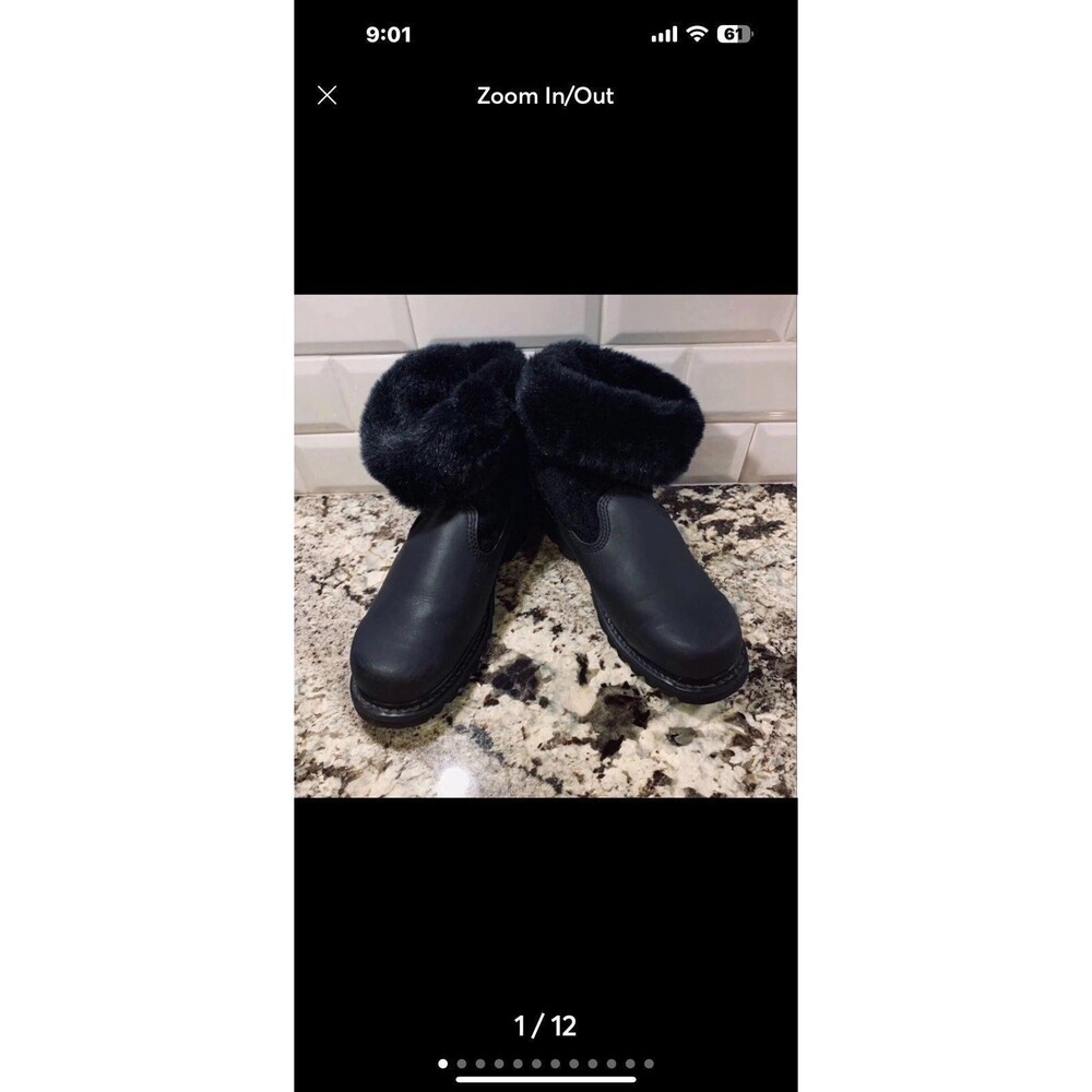 CAT Boots, Work Boots Fur Trim